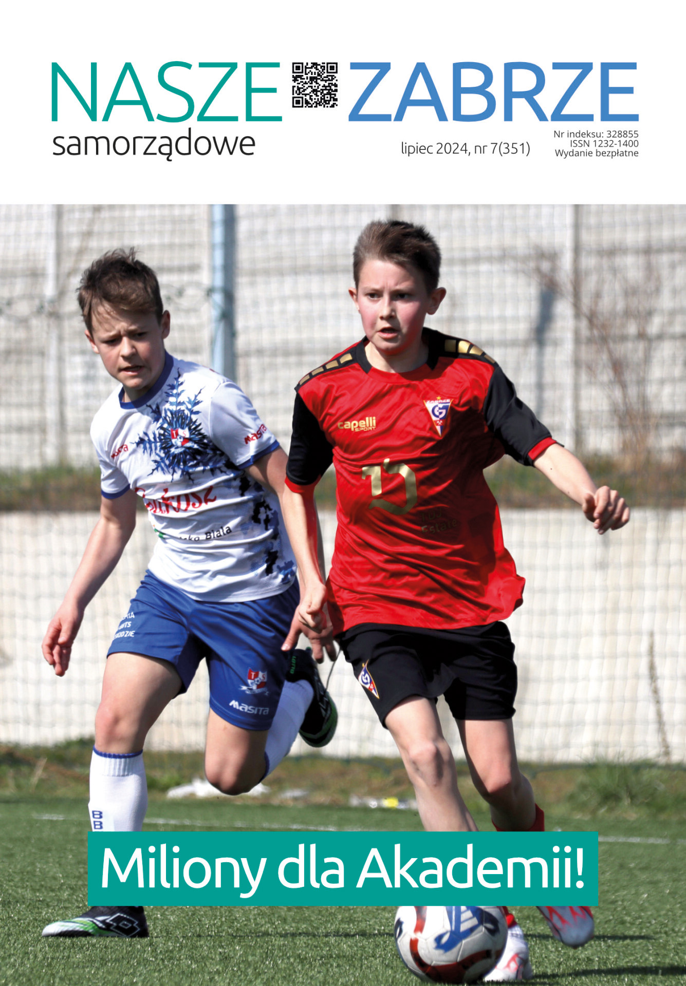 Nasze Zabrze - okładka lipiec 2024