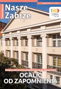 Nasze Zabrze - okładka listopad 2022