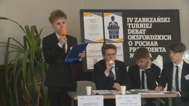 Finał IV Zabrzańskiego Turnieju Debat Oksfordzkich