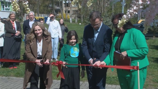 Ekopracownia pod chmurką w SP 16