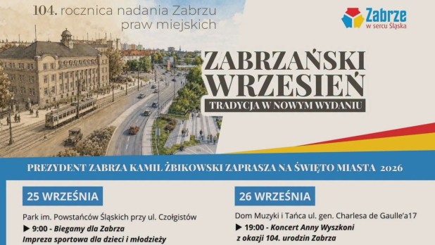 Przed nami 104. urodziny Zabrza